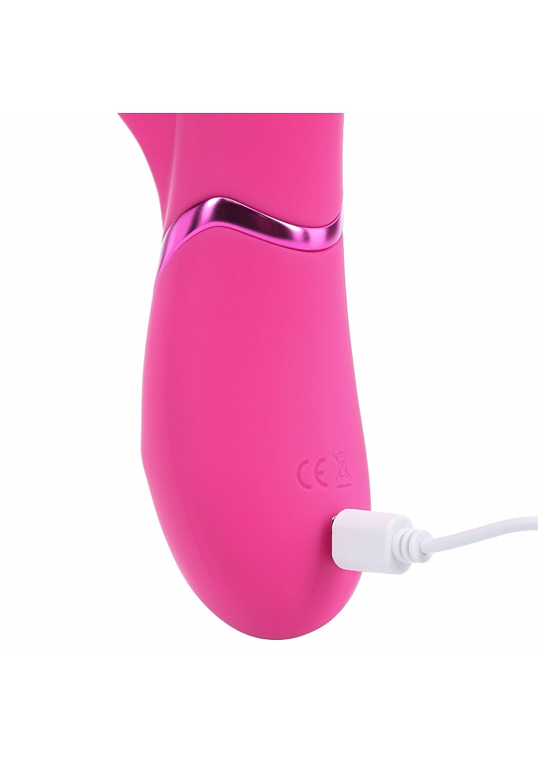 Shots Toys | VIVE Mimi Triple Motor G-Spot Tapping Rabbit Vibrator Pink