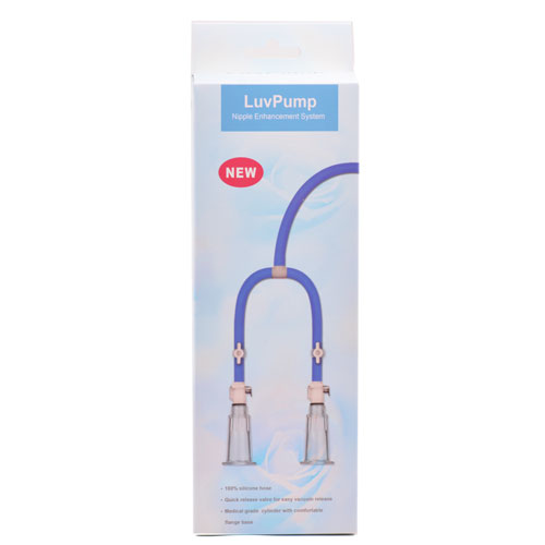 LuvPump Nipple Cylinders with Bulb Pump