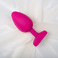 Gvibe Gplug Large Bioskin Sweet Raspberry - Anal Butt Plug Vibrator