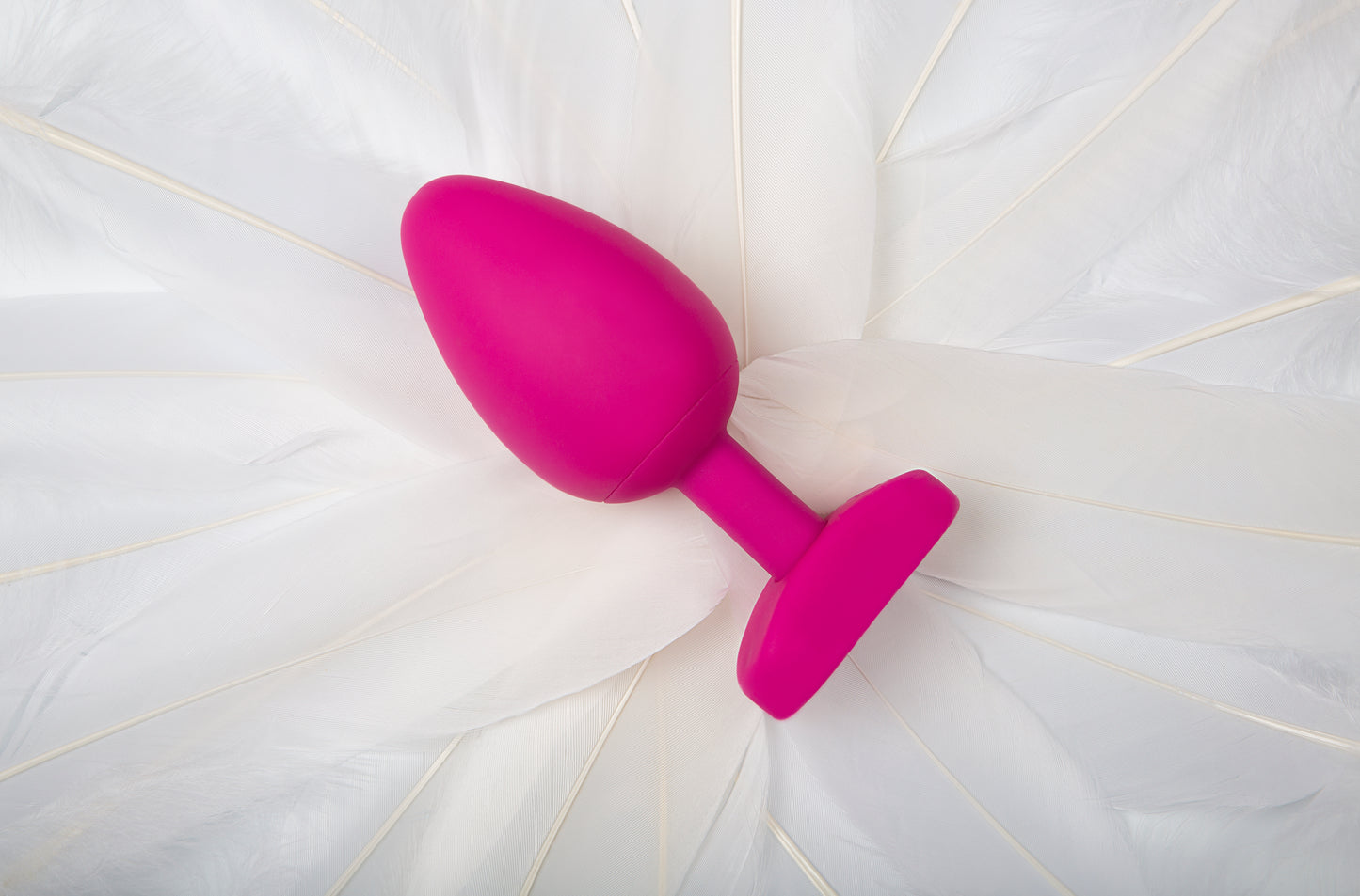 Gvibe Gplug Large Bioskin Sweet Raspberry - Anal Butt Plug Vibrator