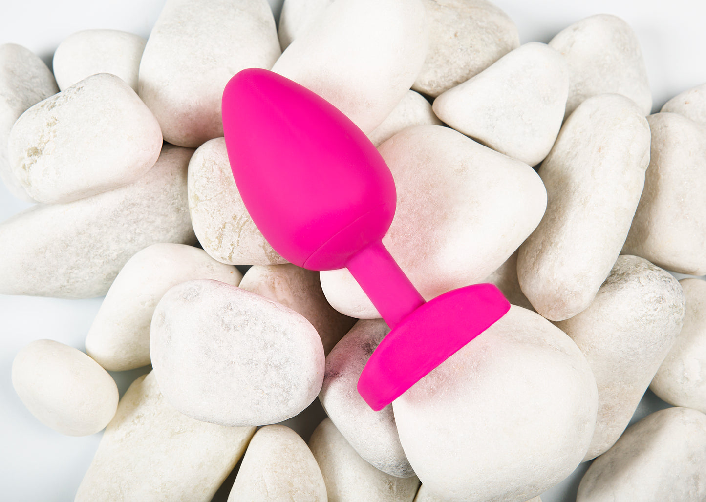 Gvibe Gplug Large Bioskin Sweet Raspberry - Anal Butt Plug Vibrator