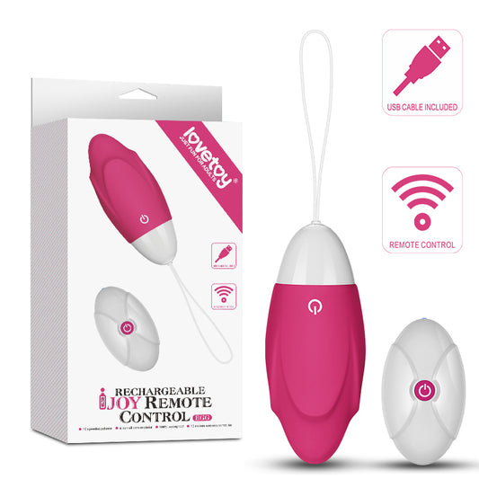 Lovetoy IJOY Rechargeable Remote Control Egg Bullet Vibrator