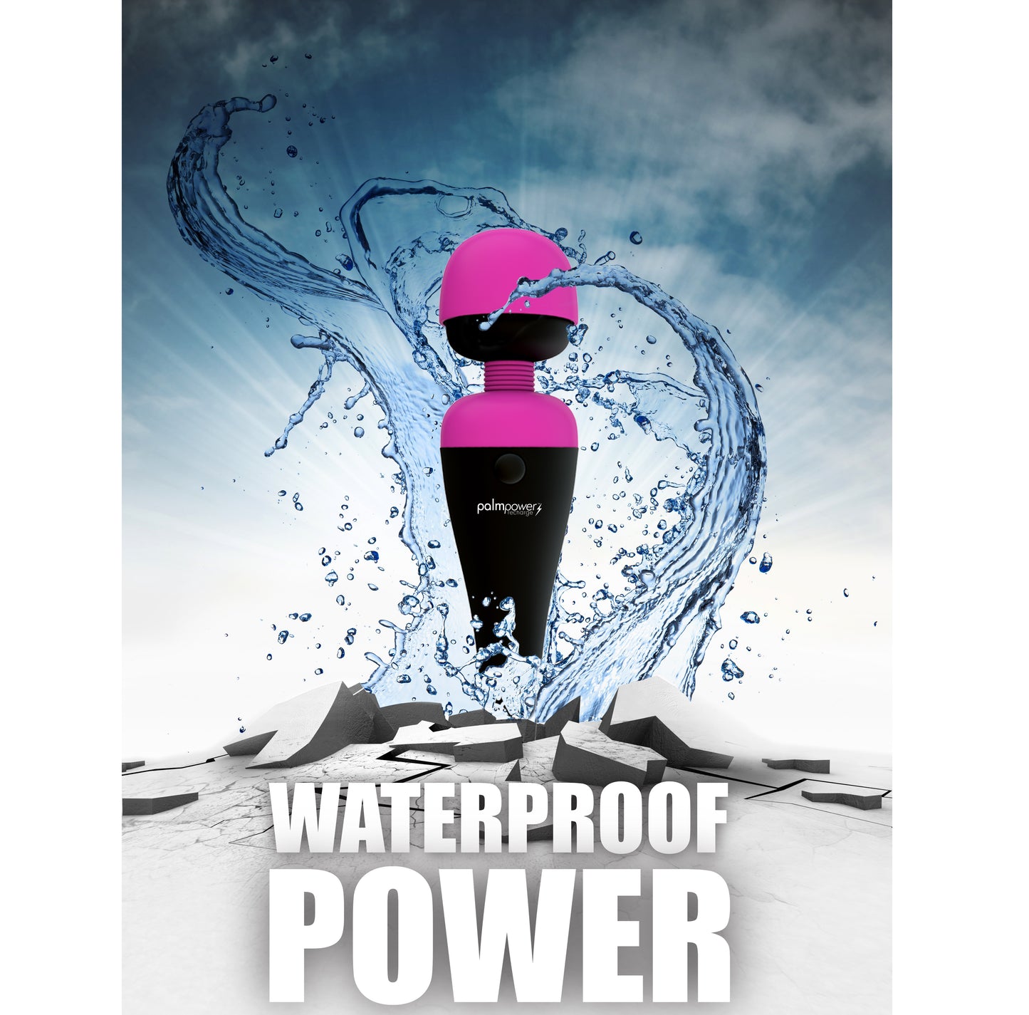 PalmPower Massage Wand Recharge Waterproof