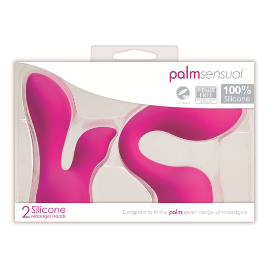 PalmPower PalmSensual Massager Heads Pink (For use with PalmPower)