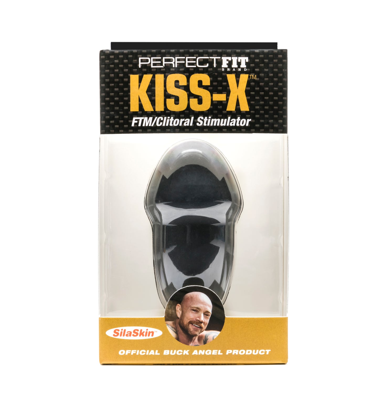 PerfectFit Buck Angel KissX FTM Clitoral Stimulator Black