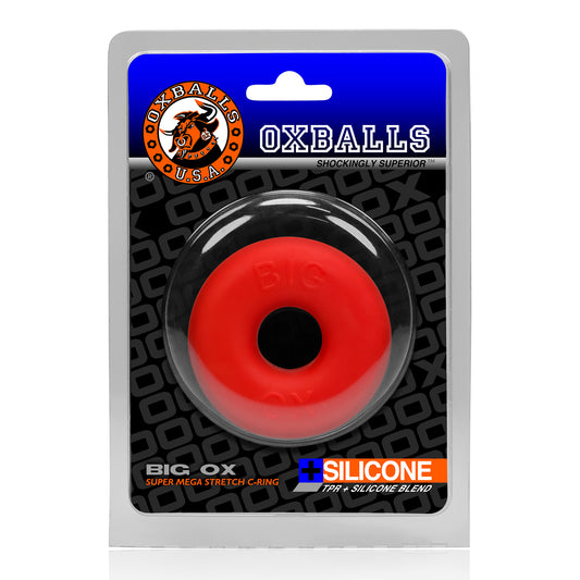 OXBalls Big Ox Cockring Cock Ring Red Ice