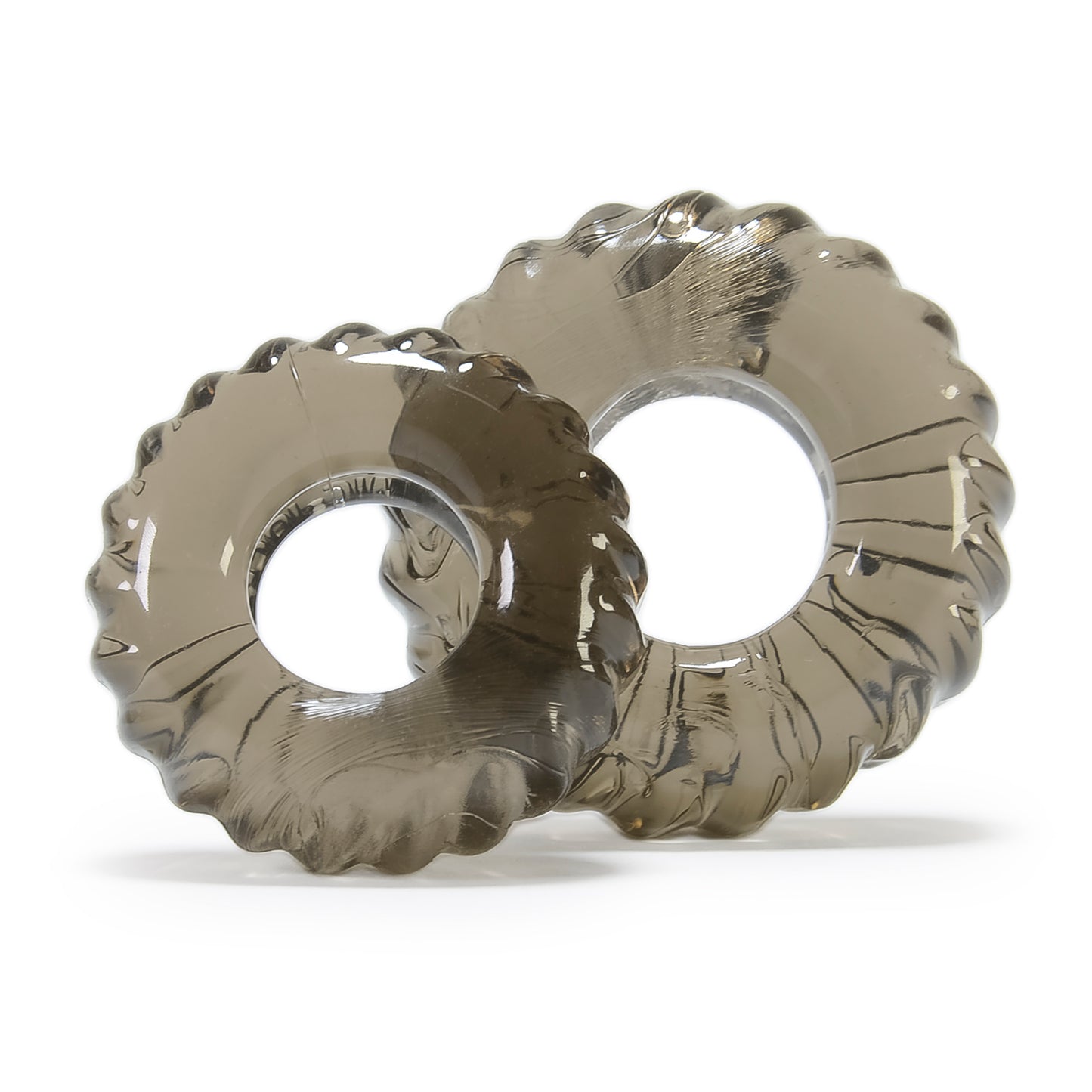 OxBalls Truckt 2 Pc Stretchy Cock Ring Cockring Set Clear