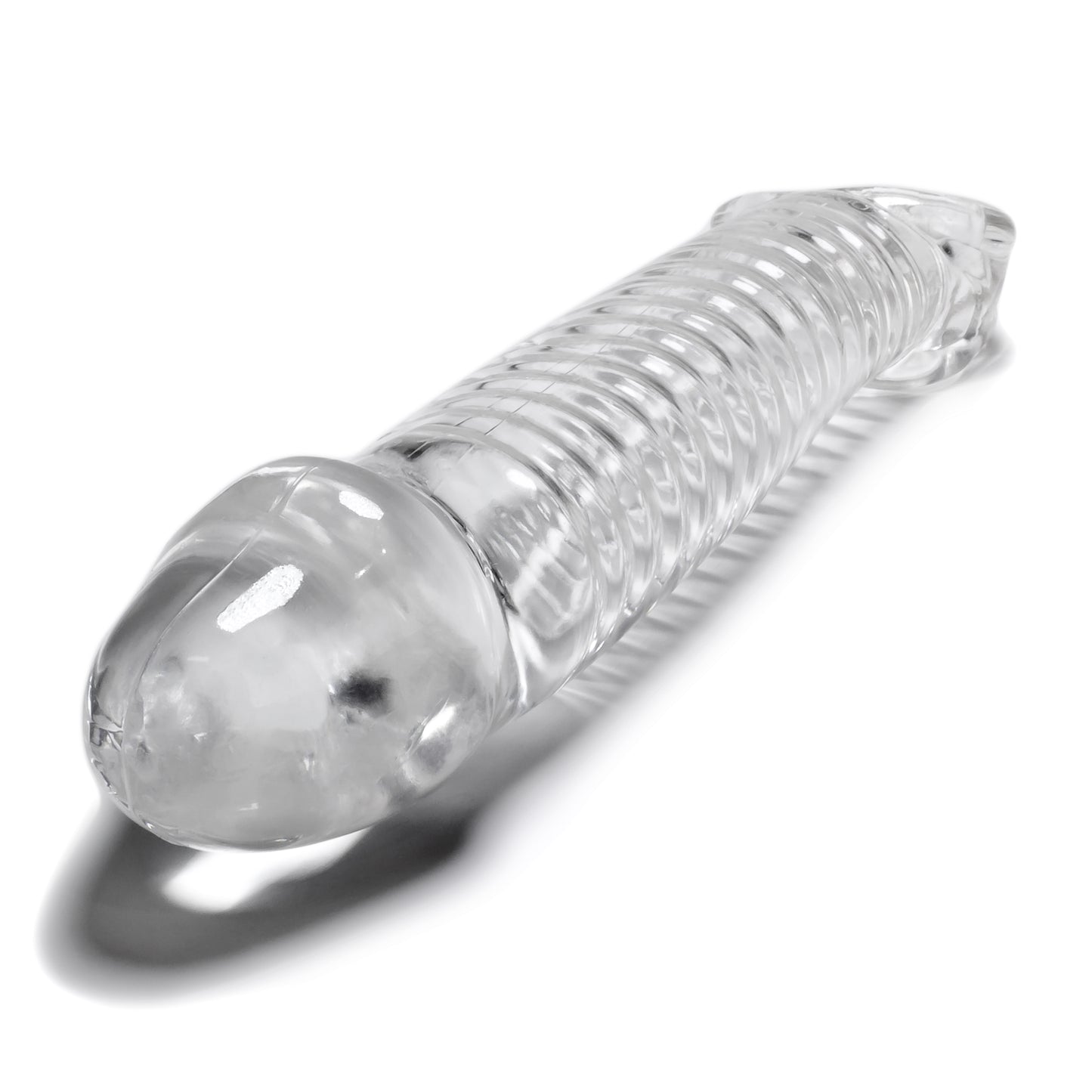 OxBalls Muscle Fleshy Soft Inner Ribbed Cocksheath Clear