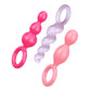 Satisfyer Booty Call Diverse - Coloured Butt Plugs - Set of 3