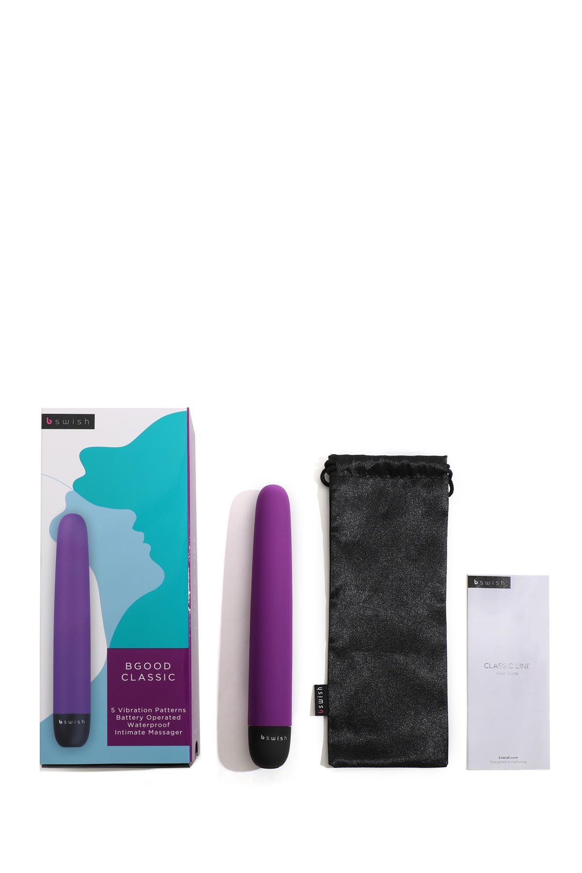 B Swish Bswish Bgood Classic - Purple 18cm Vibrator
