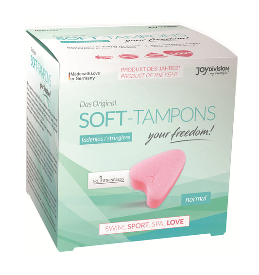 JOYDIVISION Soft Sponge Tampons 3 Pc Pieces