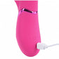 Shots Toys | VIVE Fiore Triple Motor G-Spot Air Wave Vibrating Tapping Flared Clit Stimulator Pink