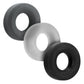 HunkyJunk HUJ3 C-RING 3 Pk Grey