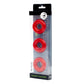Sport Fucker Chubby Cock Ring 3 Pack Red