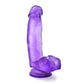 Blush Novelties B Yours Sweet N Hard 1 Purple - 7" Dildo