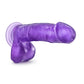 Blush Novelties B Yours Sweet N Hard 1 Purple - 7" Dildo
