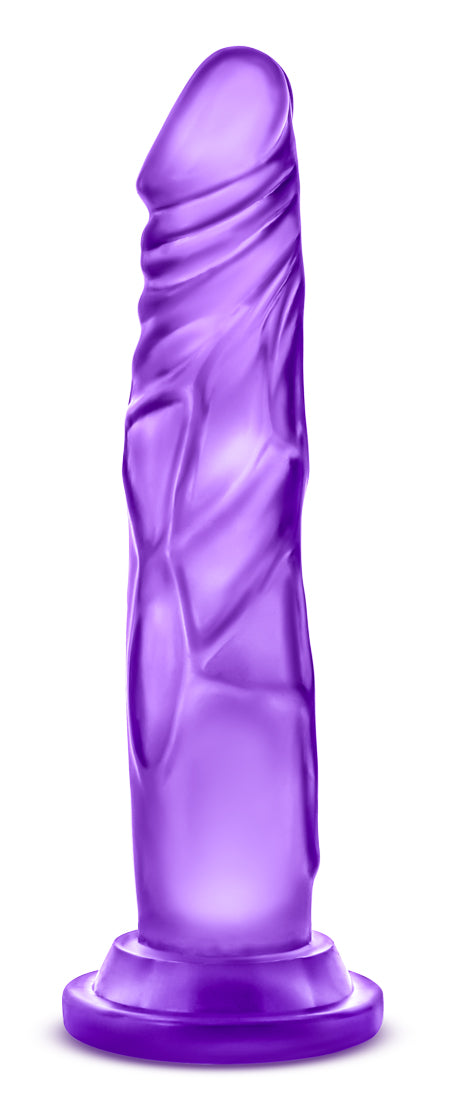 Blush Novelties B Yours Sweet N Hard 5 Purple - 7.5" Dildo