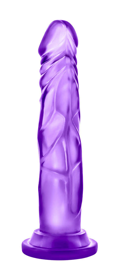 Blush Novelties B Yours Sweet N Hard 5 Purple - 7.5" Dildo