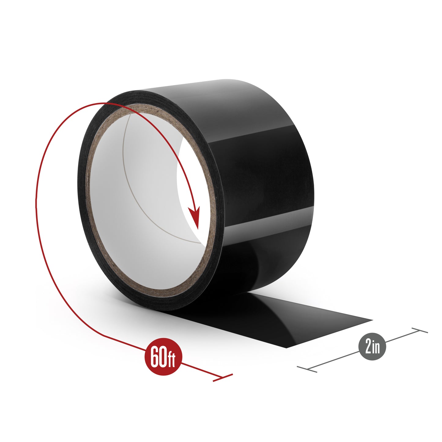 Blush Novelties | Temptasia Bondage Tape Black 18m