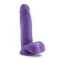 Blush Novelties Au Naturel Bold Pleaser 7" inches Dildo Purple