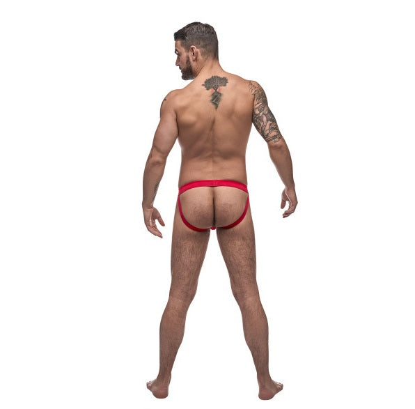 Male Power Pure Comfort Sport Jock Red Size S/M or L/XL
