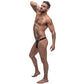 Male Power Pure Comfort Sport Jock Black Size S/M or L/XL