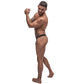Male Power Grip and Rip Off Thong Black Size S/M or L/XL