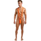 Male Power Sling Front Rings Orange Size S/M or L/XL