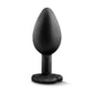 Blush Novelties | Temptasia Bling Plug Small Black