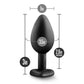 Blush Novelties | Temptasia Bling Plug Small Black