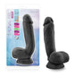 Blush Novelties Au Naturel Bold Pound 8.5" inches Dildo Black