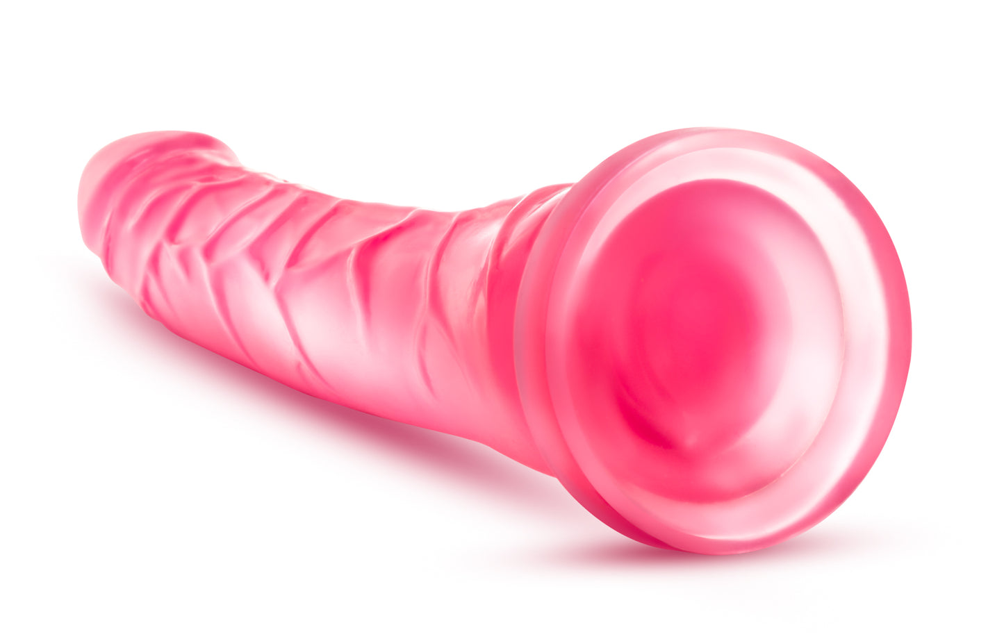 Blush Novelties B Yours Sweet n Hard 6 Pink - 8.5" Dildo