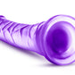 Blush Novelties B Yours Sweet n Hard 6 Purple - 8.5" Dildo