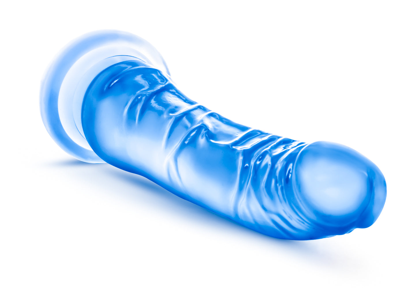 Blush Novelties B Yours Sweet n Hard 6 Blue - 8.5" Dildo