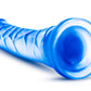 Blush Novelties B Yours Sweet n Hard 6 Blue - 8.5" Dildo