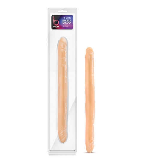 Blush Novelties B Yours Double Dildo Beige 16"