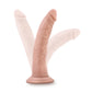 Dr Skin 7" Cock With Suction Cup Vanilla