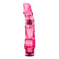 Blush Novelties B Yours Vibe 6 Pink 9" Realistic Vibrator with a Prominent Head