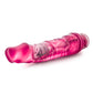 Blush Novelties B Yours Vibe 6 Pink 9" Realistic Vibrator with a Prominent Head