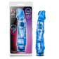 Blush Novelties B Yours Vibe 6 Blue 9" Realistic Vibrator with a Prominent Head