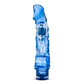 Blush Novelties B Yours Vibe 6 Blue 9" Realistic Vibrator with a Prominent Head