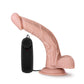 Dr Skin Dr Sean 8" inches Vibrating Cock with Suction Cup Vanilla