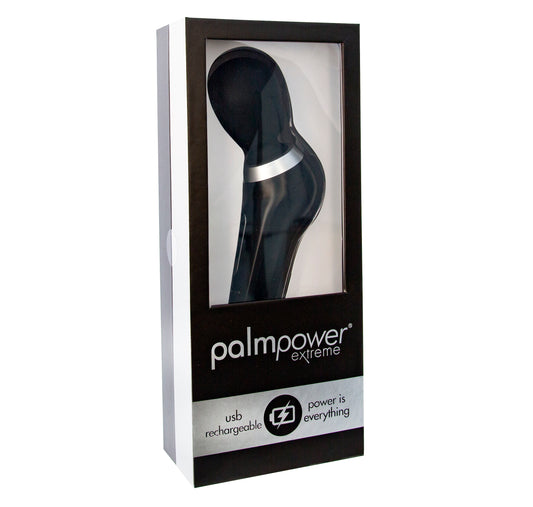 PalmPower Extreme Body Wand Vibrator Massager Black
