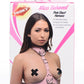 Frisky Miss Behaved Pink Chest Harness
