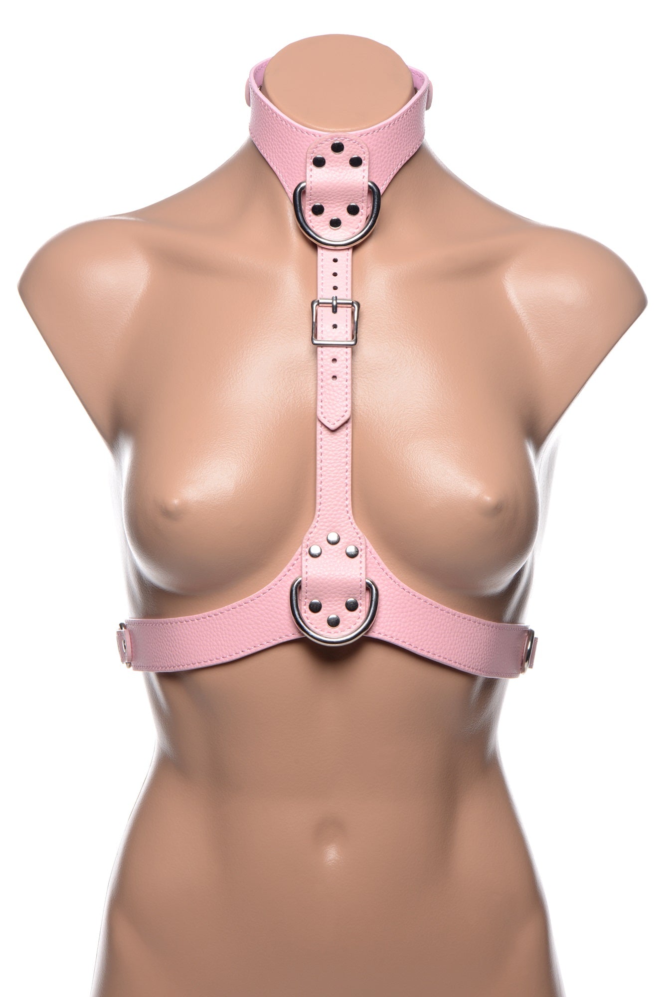 Frisky Miss Behaved Pink Chest Harness