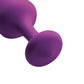 Frisky Purple Pleasures 3 Pc Silicone Anal Plugs