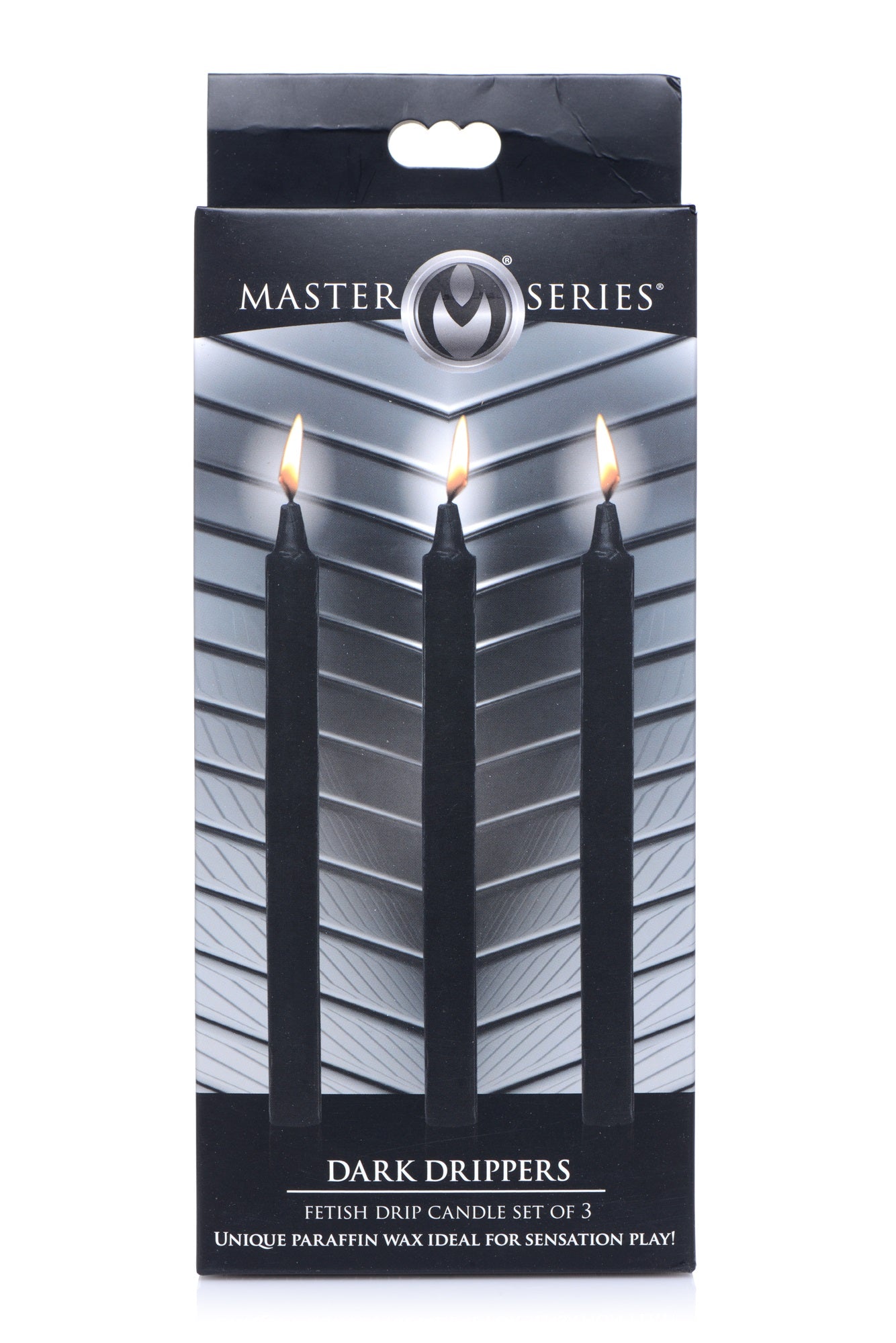 Master Series Fetish Drip Candles 3 Pack - Black