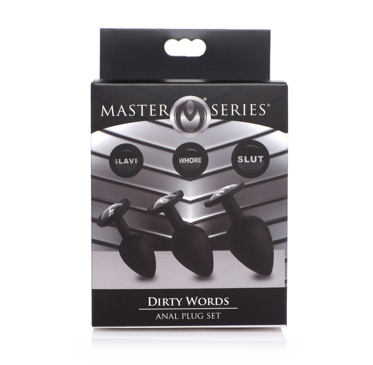 Master Series Dirty Words Anal Plug Set