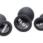 Master Series Dirty Words Anal Plug Set