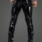 Noir Long Elastic PVC Pants Size S/M/L/XL